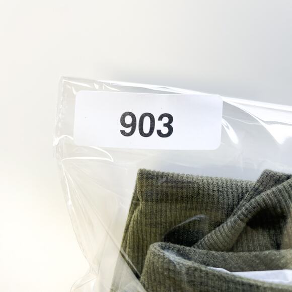 Pure + Good Anthropologie (S) Draped Neck Tunic Mini Dress Green - Picture 11 of 11